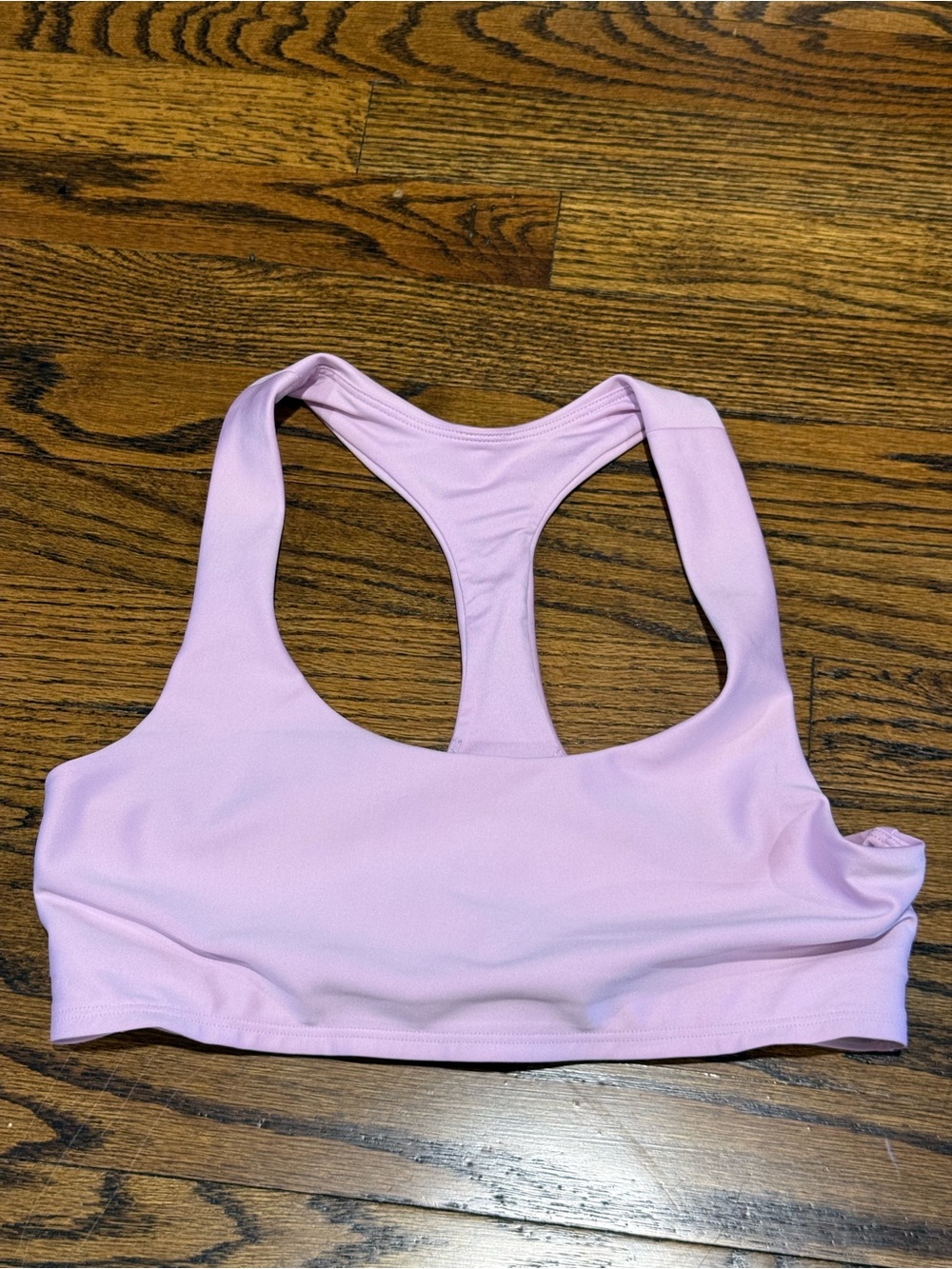 ALO Yoga Light Lavender Racerback Sports Bra